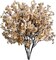 Light Brown Artificial Baby’s Breath European Flowers 6 Bundles Silk Gypsophila with Bendable Stems for Fall Valentine's Day and Easter Centerpiece Wedding Decor and Table Arrangements